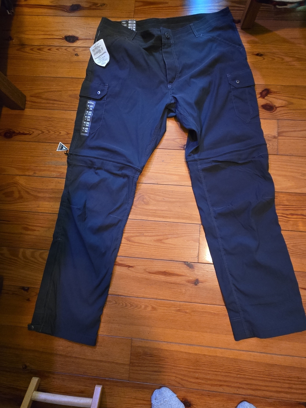 Kuhl Men's Convertible Cargo Pants - Black